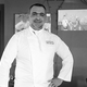 Armen Mkrtchian , nouveau propriétaire du restaurant L’Asparagus à Valros. ( ® SAAM - fabrice CHORT)