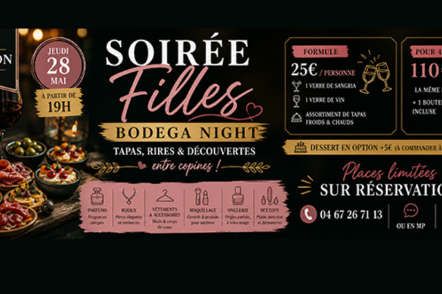 La Maison Tourbes • Bodega Night, une soirée 100 % filles