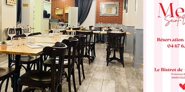 Saint-Valentin : une soirée d’exception au Bistrot de Colombiers 