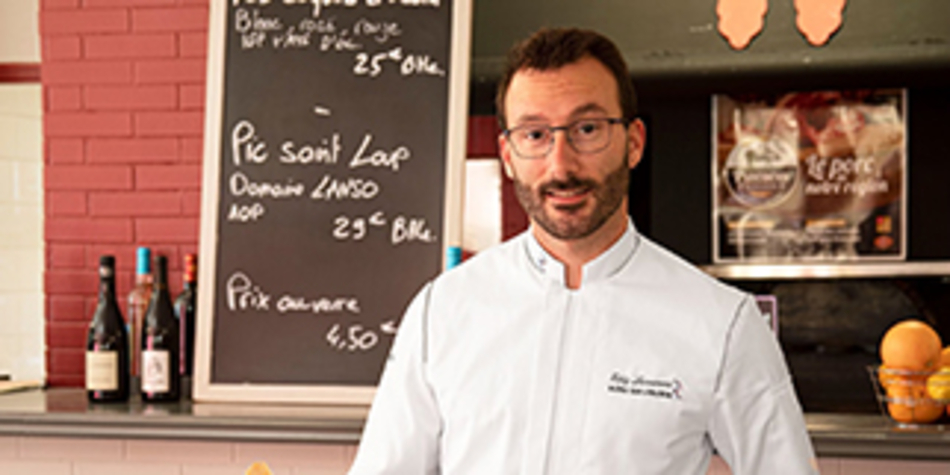  Eddy Lacourarie est le chef cuisinier du restaurant Chez Eddy la boufanelle à Boujan sur Libron