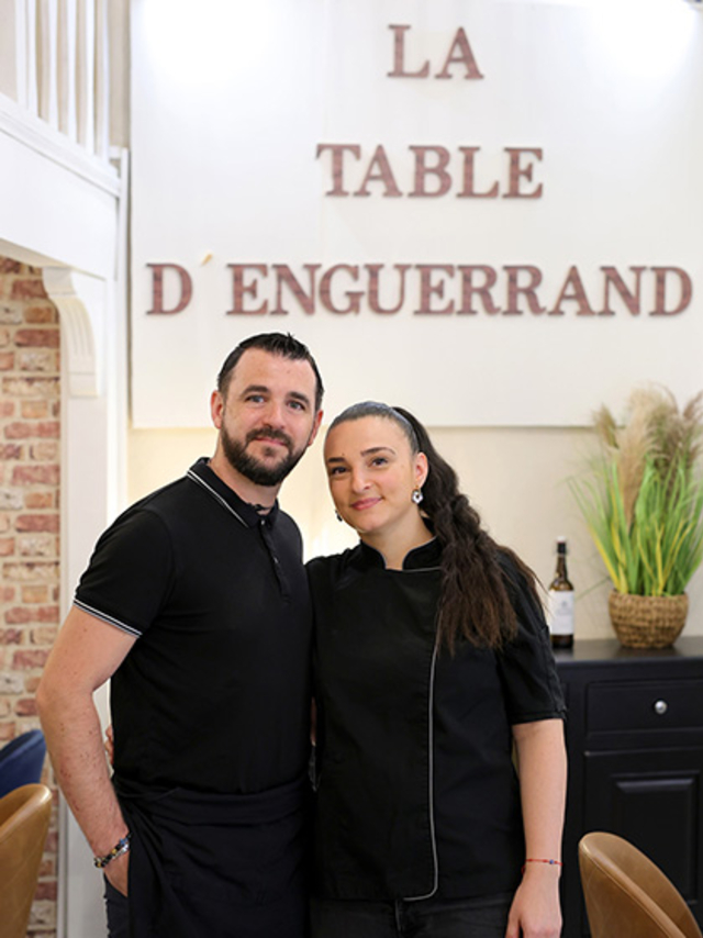 La Table d’Enguerrand Béziers • Julie et Enguerrand, un couple passionné vous reçoit (® SAAM- fabrice CHORT)