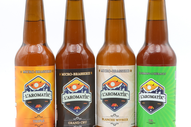 Bières artisanales - L'Aromatik chez épicerie fine Avec ou sans modération Clermont l'Hérault 