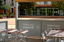 Brasserie Chez Hubert Boujan-sur-Libron et ses tables en terrasse ( ® SAAM fabrice CHORT)