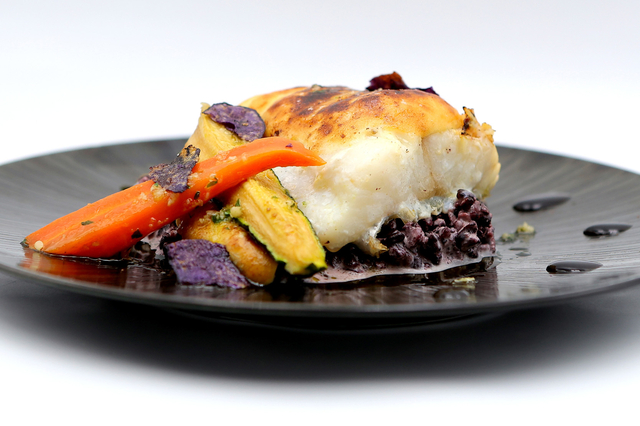 Cabillaud frais gratiné à l'aïoli 