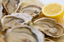 Huitres de Bouzigues  chez la poissonnerie L'Odacieuse à Valras Plage