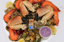 Plateau de fruit de mer à emporter chez L'Odacieuse Valras Plage