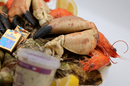 Plateau de fruit de mer à emporter chez L'Odacieuse Valras Plage