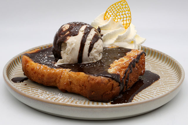 Brioche façon pain perdu chez Le Petit Moka - Restaurant de Béziers