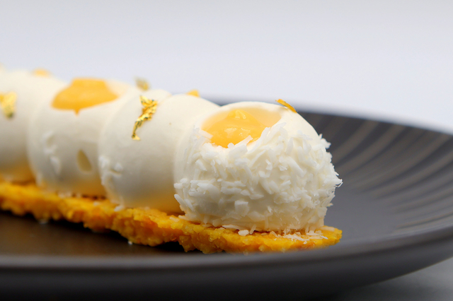 Coco passion - dessert maison chez Les Canailles du Midi - Restaurant Villeneuve-les-Béziers