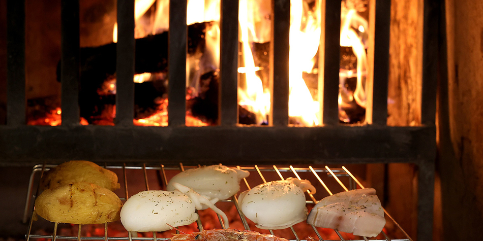 Au Feu de Bois Sète, restaurant de grillades à Sète : viandes grillées et des poissons grillés en centre-ville. (® SAAM- fabrice CHORT)